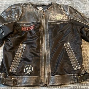 Harley Davison leather jacket XXL